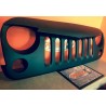 CALANDRE JEEP WRANGLER JK ANGRY BIRD ABS 